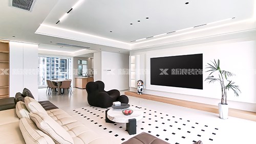 拿捏了！188㎡極簡+原木溫馨舒適很好住|長沙全屋整裝