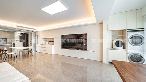 11萬打造140平現(xiàn)代極簡風(fēng)！高級又顯大|長沙全屋整裝