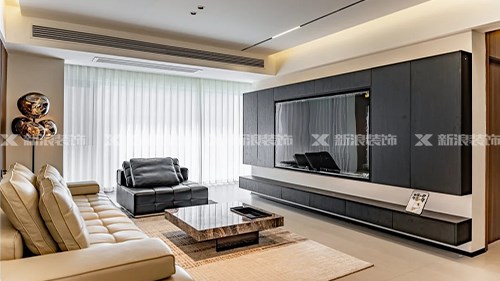 長沙130m²現代簡約新家落地 高級感滿滿|長沙全屋整裝