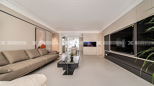 126m²現(xiàn)代極簡風(fēng) 21w打造治愈系住宅|長沙全屋整裝