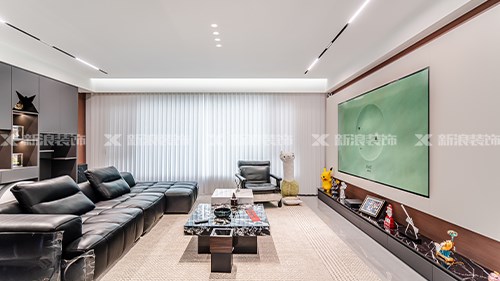 星城天地191㎡意式簡約，餐廚一體靈動設(shè)計|長沙全屋整裝